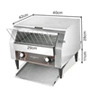 220V chain type toaster for hotel toaster 2050W crawler type automatic toaster with stainless steel body 4