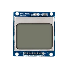 84X48 Nokia 5110 ЖК-модуль с синей подсветкой