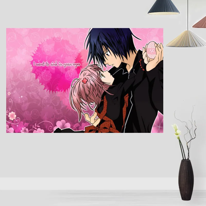 Аниме плакат Shugo Chara на заказ настенный для гостиной художественный украшение из