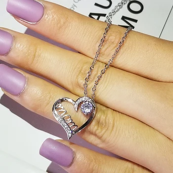 

2020 new trendy Letters Mother's Day Gifts 925 sterling silver for women lady anniversary gift jewelry wholesale X5550