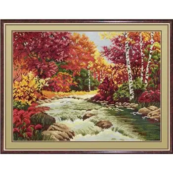 

Нв-258 set for embroidery 'MP studio ''It's time for bright colors', 30x40 cm