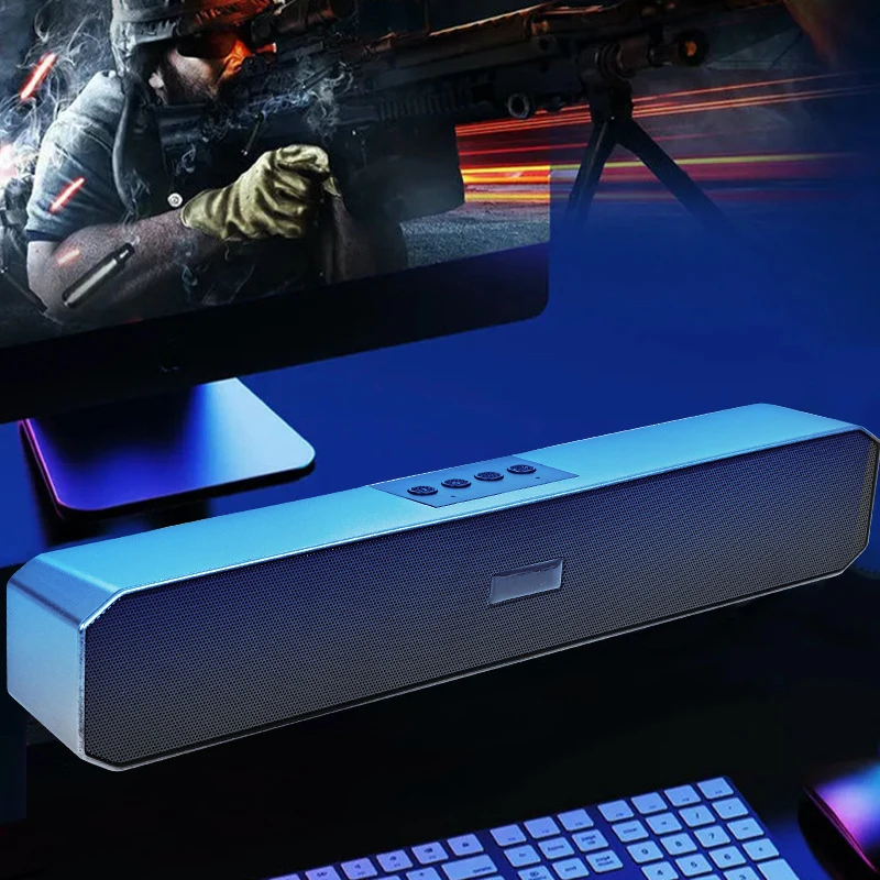 High Power Soundbar Wireless Speakers Sound box Audio center Home Theater Subwoofer Stereo For Bluetooth PC Computer FM Radio TF |