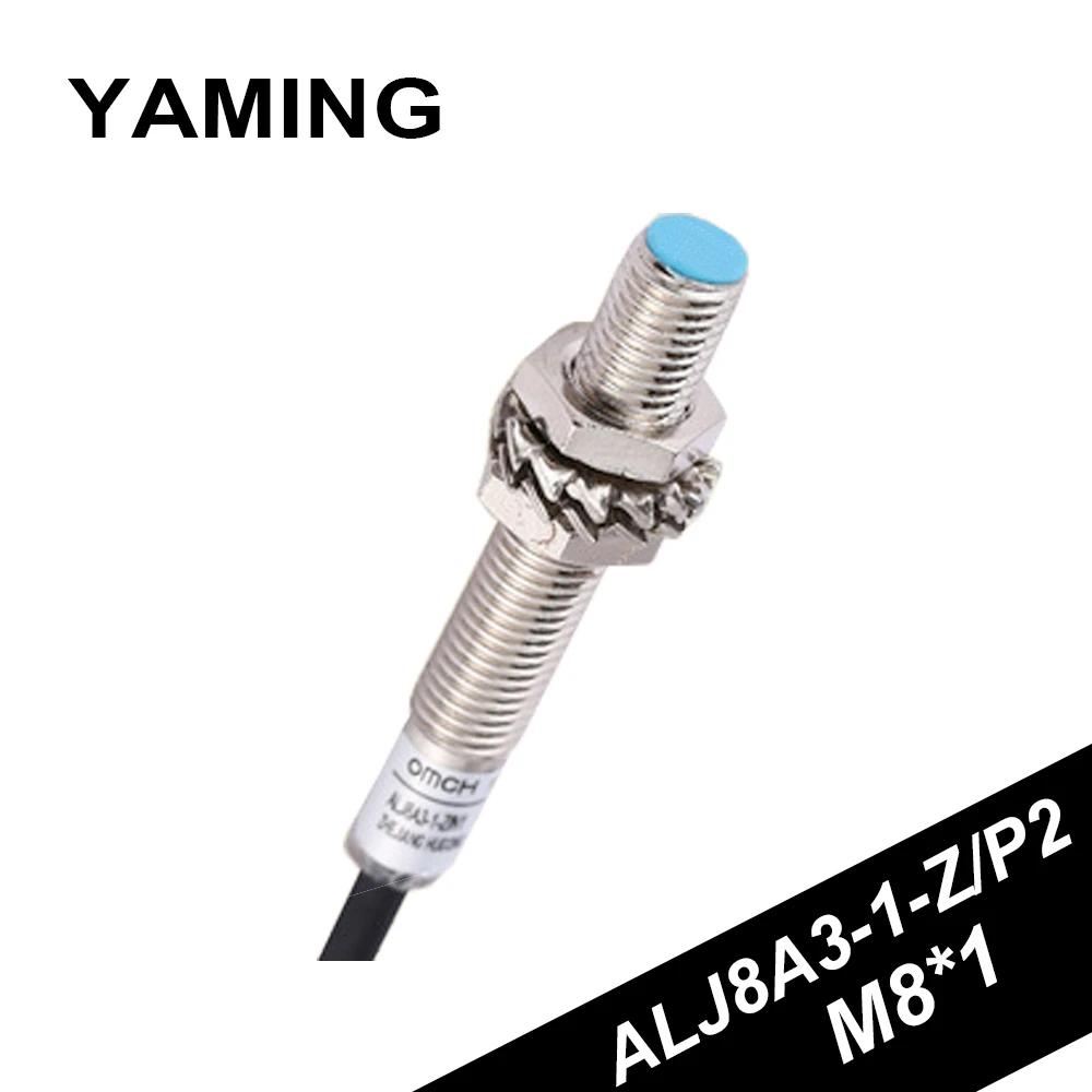 

Inductance Type Proximity Switch Metal Sensor DC 12V24V Direct Three Line PNP Inductive M8 ALJ8A3-1-Z/P2