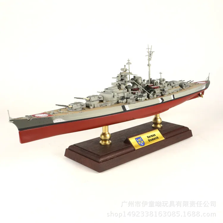 

New Products Fov1: 700 Bismarck No. Static Finished Product Alloy Battleship Model Collection Decoration
