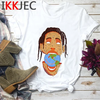 

Travis Scotts Wish You Were Here Graphic T Shirt Men Astroworld Funny Cartoon T-shirt Fashion Summer Tshirt Hip Hop Top Tee Male