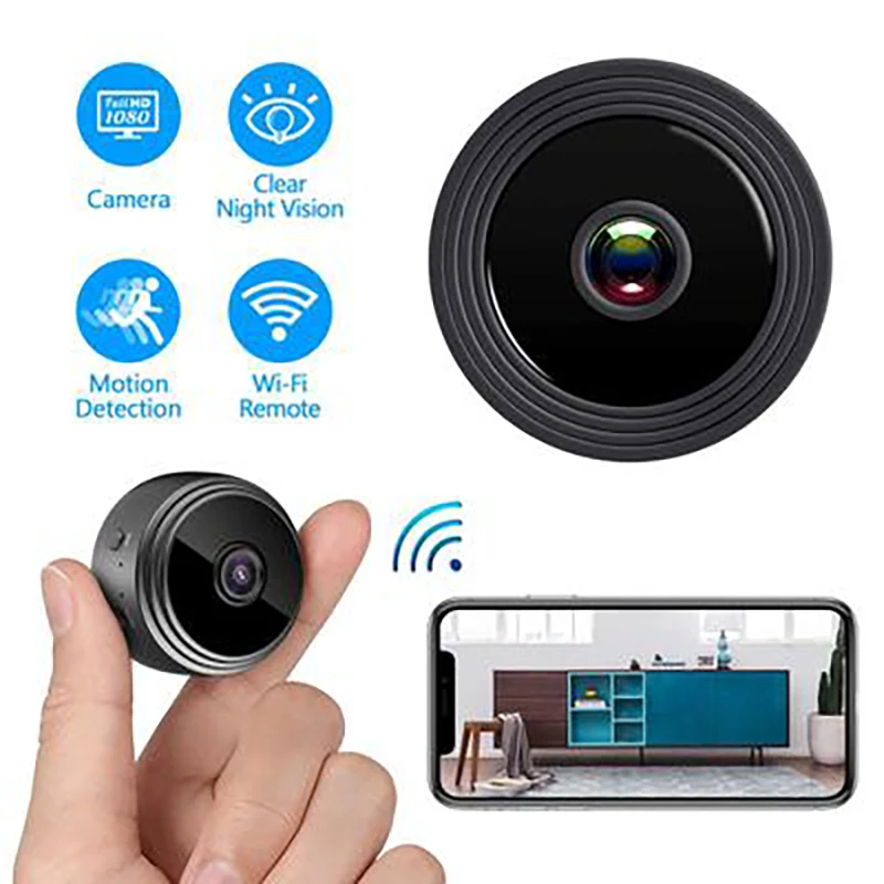 

a9 camera wireless wifi monitoring equipment night vision micro-camera Small-sized camera monitoring mini camera