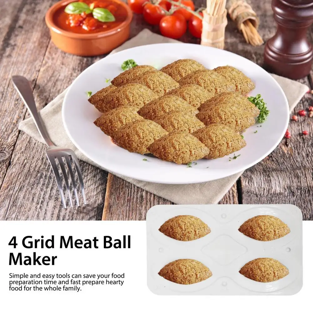 9 Hole Meatball Maker Diy Meatloaf Mold Pie Manual Kibbeh Keba 7Cm Pressed Minced Meat Processor Cake Dessert Kitchen Tool |