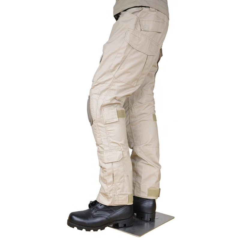 Tactical Pants Men's Cargo Pants With Knee Pads Outdoor Army Military Battlefield Hunting Pants Tan Airsoft Combat Trousers