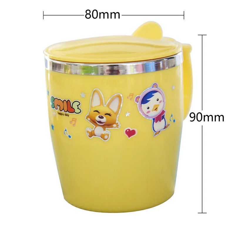 Термо для еды с контейнерами термо чашка портативная нержавеющая сталь вакуумная колба изолированная термо чашка для детей