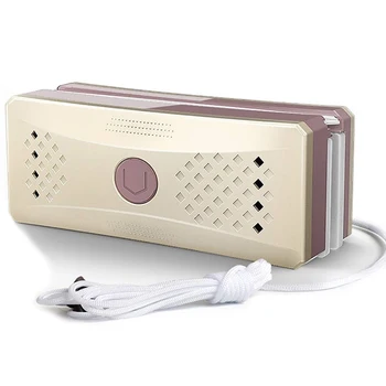 

ELEG-Double-Sided Magnetic Window Cleaner, One-Button Adjustable Magnetic Glass Wiper Glider Washing Brush Tools, Large Area Cle