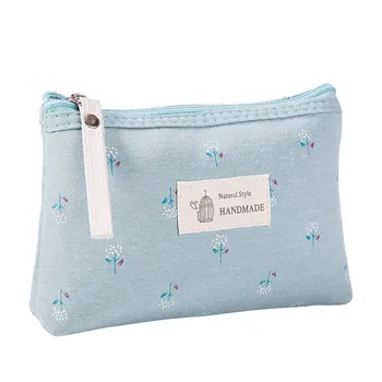 

Women Unique Acting Cute Fashion Flowers Pattern Embellishment Storage Cosmetic Makeup Bag Waterproof Pocket OutDoor Hand Bag
