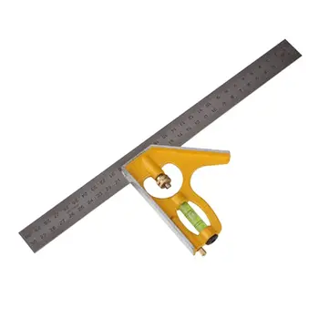 

Multifunction Combination 300mm Square Ruler Center Positioning Precise Measuring Square DIY Workshop Hardware Angle