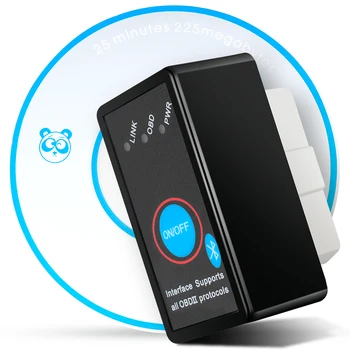 

For BMW Volvo AMG Mercedes Benz Ford Chevrolet Peugeot Mitsubishi Honda Nissan Mazda ELM327 Bluetooth OBD2 Scanner Code Reader