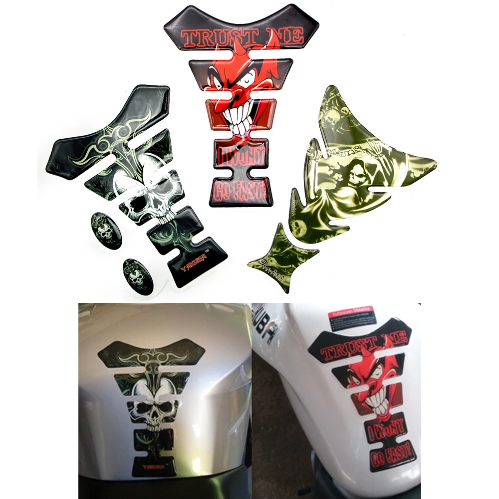

FOR KAWASAKI vulcan 1500 2000 400 500 800 900 s 650 voyager 1700 w650 wing w800 z750 z1000 3D Motorcycle Gas Fuel Tank Sticker