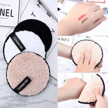 

1pc Makeup Removal Sponge Makeup Remover Towel Flutter Wash Cleaning Flapping Wet Sponge Face Cleaner