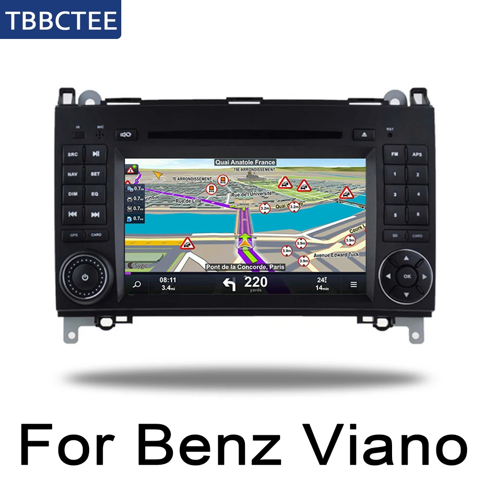 Best For Mercedes Benz Viano 2009~2011 NTG Android Car DVD GPS Radio BT Navi MAP Multimedia player system Autoradio HD Screen 4