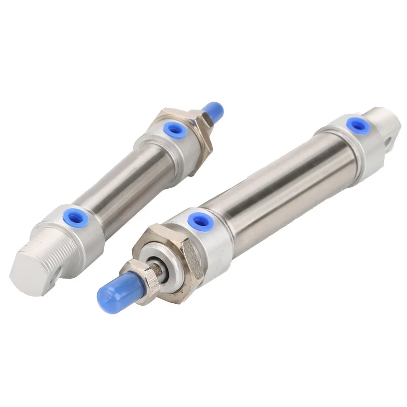 Fevas MA40-50 Airtac type MA Stainless Steel Double acting pneumatic air cylinder 40mm Bore 50mm stroke mini cilindros ma4050 Specification: MA40-50-S-CA