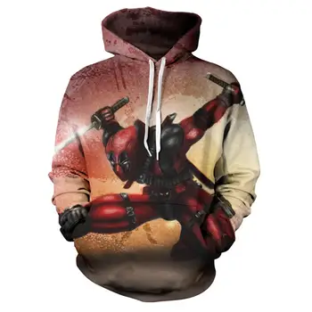 

Anime hoodie death waiter 3D clothing spring and autumn hooded sweatshirt casual breathable hooded jacket trendy sweatshirt men