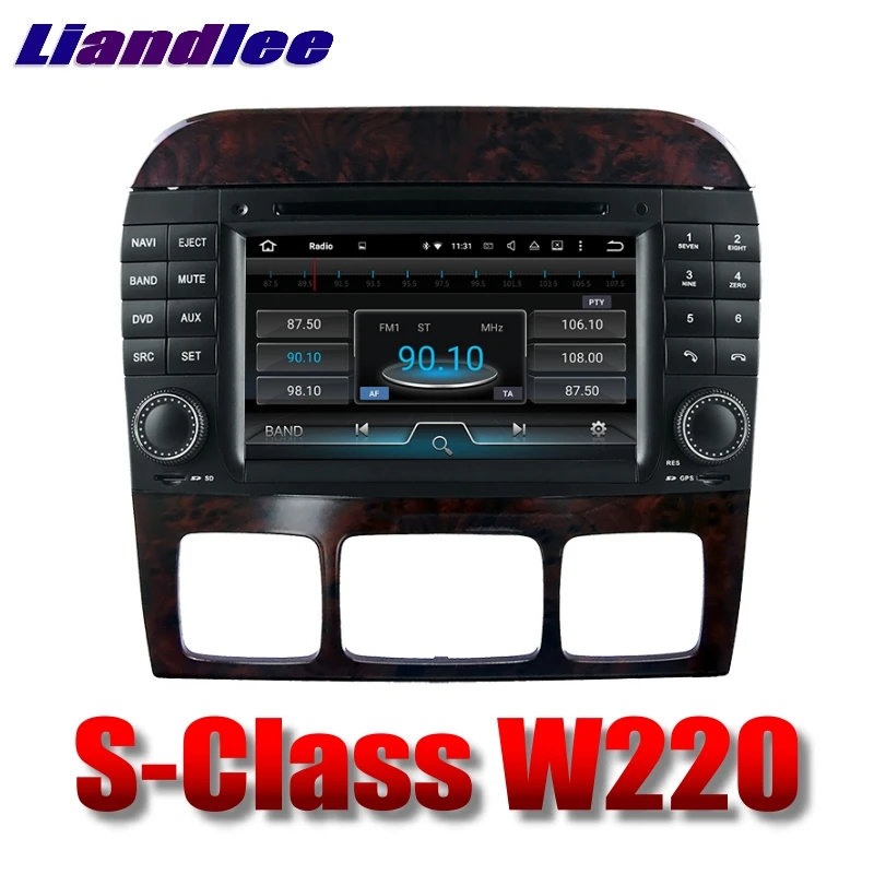 Liandlee автомобильный мультимедийный плеер NAVI для Mercedes Benz S W220 1998 ~ 2005 система