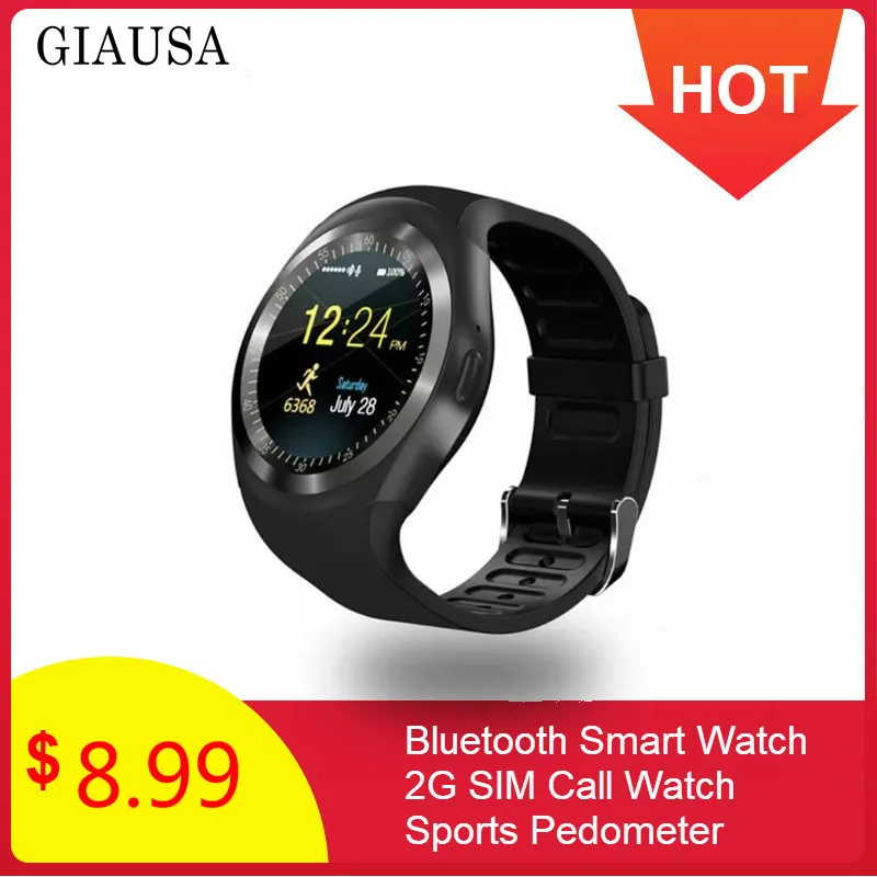 

Bluetooth Smart Watch Relogio Android SmartWatch Phone Call GSM Sim Remote Camera Information Display Sports Pedometer p A1 dz09