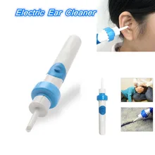 1 шт. портативный пылесос для чистки ушей, электронная очистка ушного воска, удаляет ушные вкладыши