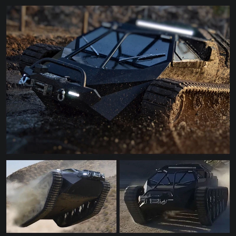 1/12 RC 4WD Дрифтерный Танк 2,4G высокоскоростной EV2 Танк RTR с дистанционным управлением бронированный автомобиль 380 мотор