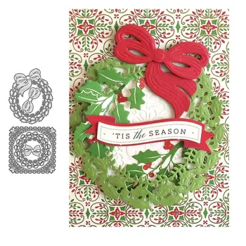 

JC Metal Cutting Dies Butterfly Rope Flowers Circle Square Frame Scrapbooking Making Shape Stencil Craft Mold Mould Model Decor