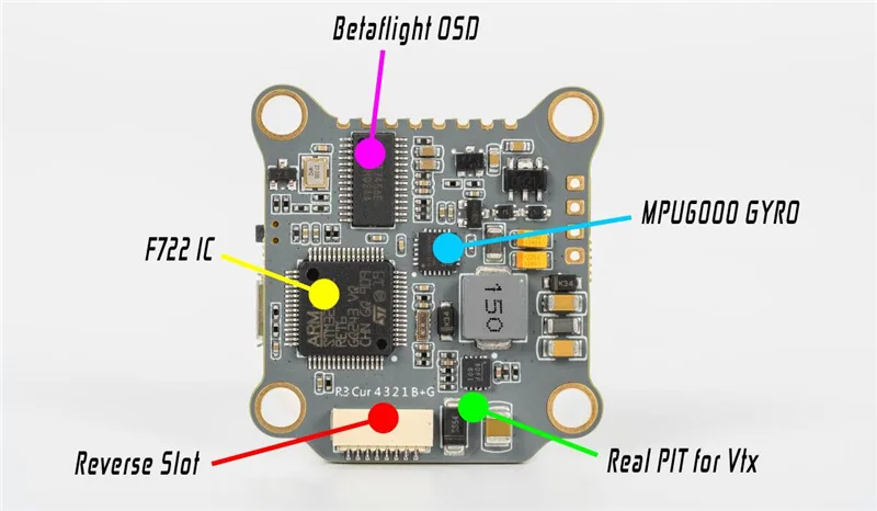 TransTEC F7 F722 3-6S 5 V/3A BEC 30x30mm Betaflight Контроллер полета OSD MPU6000 Uarts 5 для FPV гоночный Дрон и Радиоуправляемый квадрокоптер