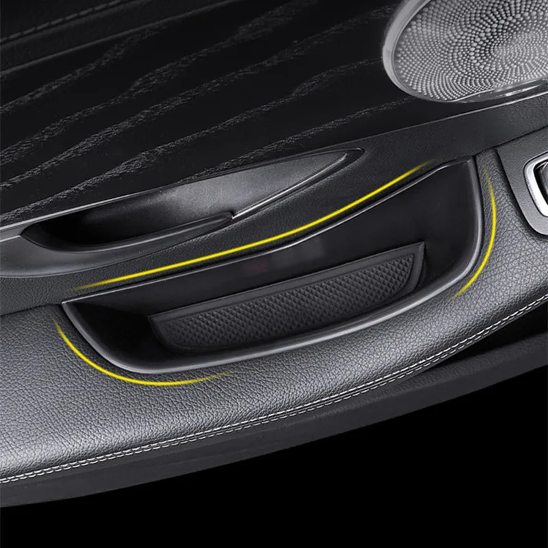 Подлокотник для двери автомобиля коробка хранения украшение Mercedes Benz C класса W205