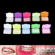 

2Pack Dental Orthodontics Ortho Wax Mint Mix Scent For Braces Bracket Gum IrritationTeeth Whitening Oral Hygiene Tool