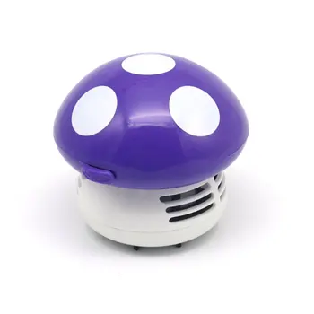 

Mini Handheld Vacuum Cleaner 6 Colors Cute Mini Mushroom Corner Desk Table Dust Vacuum Cleaner For Car Home Computer Sweeper