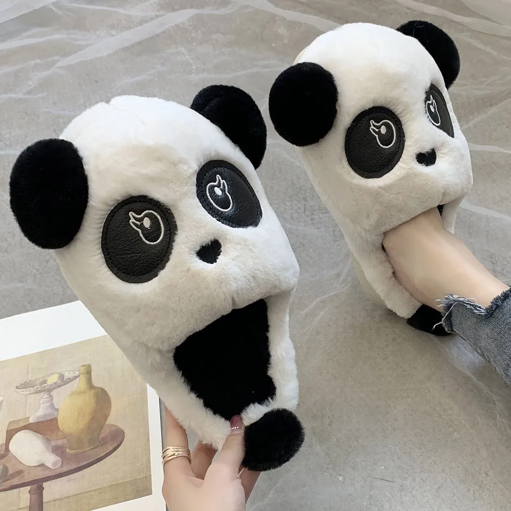 

Unisex Anime Cartoon Plush Slippers How to Train Your Dragon Style Winter Warm Soft PP Cotton Pink Home Fluffy Slippers Shoes