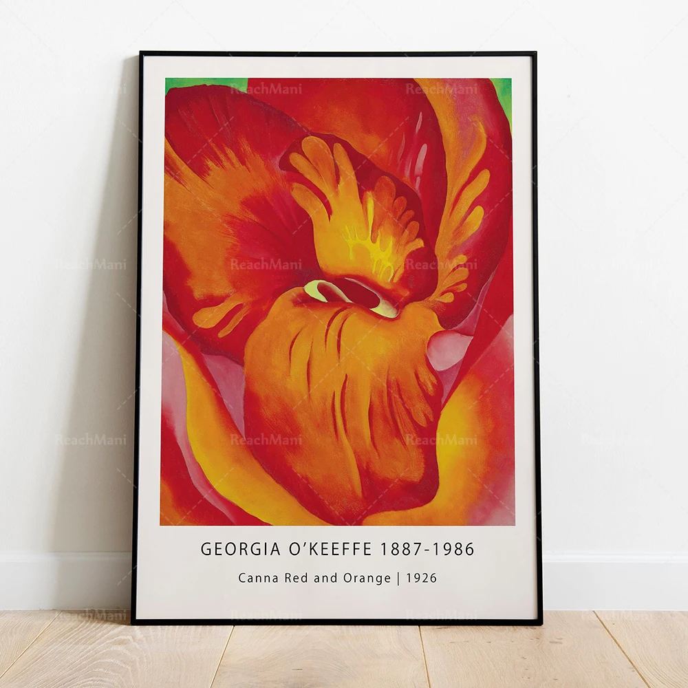 IA O'KEEFFE ポスター Georgia O'Keeffe: Abstraction Blue Poster – MoMA Design Store