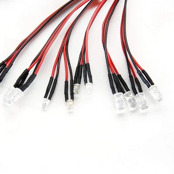 

12 LED Lighting Kit Steering Brake Simulation Flash Light for 1/10 RC Car for Yokomo for Tamiya Exquisitely Designed