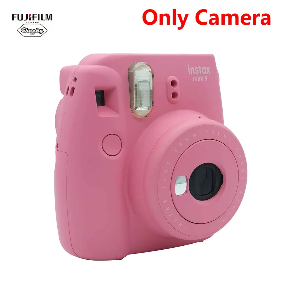 Fujifilm INSTAX Mini 9 фотокамера моментальной печати Лучший подарок 5 цветов Fujifilm Instax Mini 9 пленочная камера моментальной печати - Цвет: pink