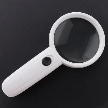 

Handheld Magnifying Glass with Light Reading Magnifier AAA Battery Powered