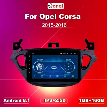 

wan qi Car DVD Player GPS navigation For Opel CORSA 2015 2016 headunit multimedia player tape recorder support swc wifi