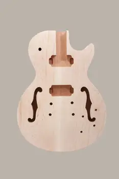 

Unfinished Guitar Body Mahogany Semi Hollow Electric Guitar Body Accessories