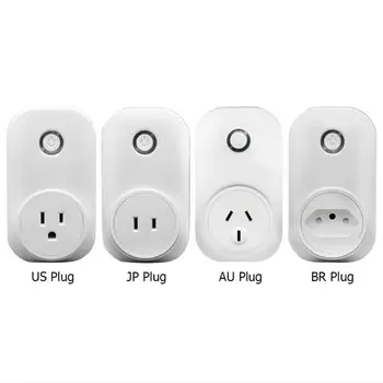 

WiFi Smart Socket Plug 240V 10A Socket for Google Home Alexa Voice Control