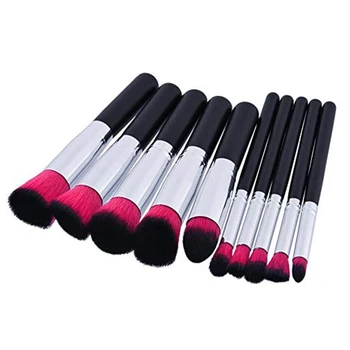 

10pcs Makeup Brushes Set For Foundation Powder Blush Eyeshadow Concealer Lip Eye Make Up Brush Cosmetics Beauty Tools