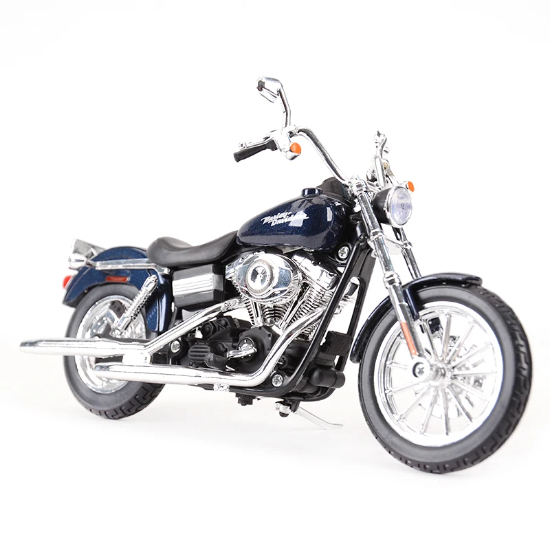 Maisto 1:12 Harley-Davidson 2006 FXDBI Dyna Street Bob Die Cast Vehicles Collectible Hobbies Motorcycle Model Toys 2
