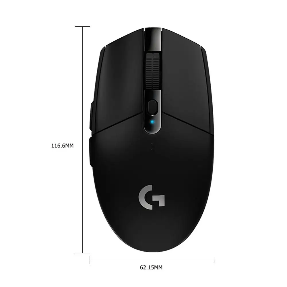 Беспроводная мышь Logitech G304 6 программируемых кнопок USB беспроводная датчик героя