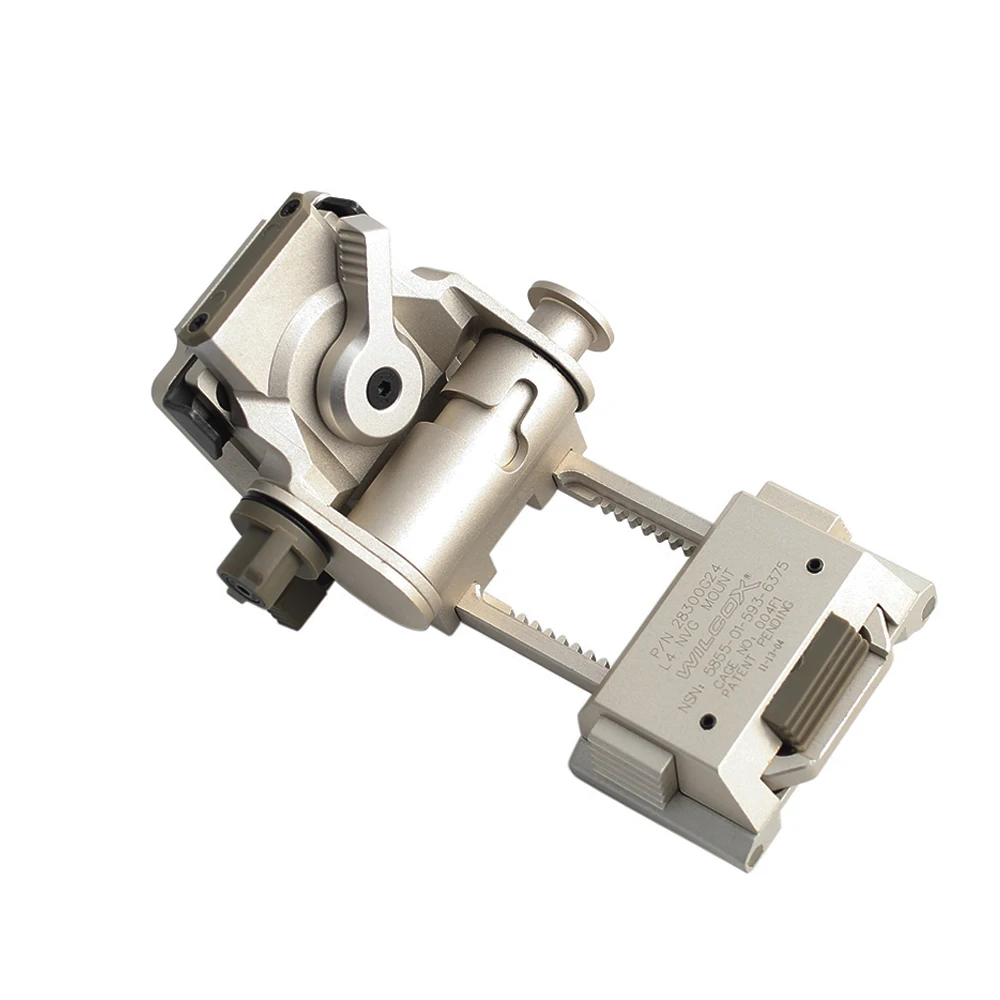 Металлический адаптер для крепления на шлем L4 G24 Fast NVG CNC удаляемые адаптеры