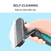 Benepaw Professional Self Cleaning Dog Comb Comfortable Handle Long Short Hair Pet Brush Grooming Effective Deshedding Tool ► Photo 3/6