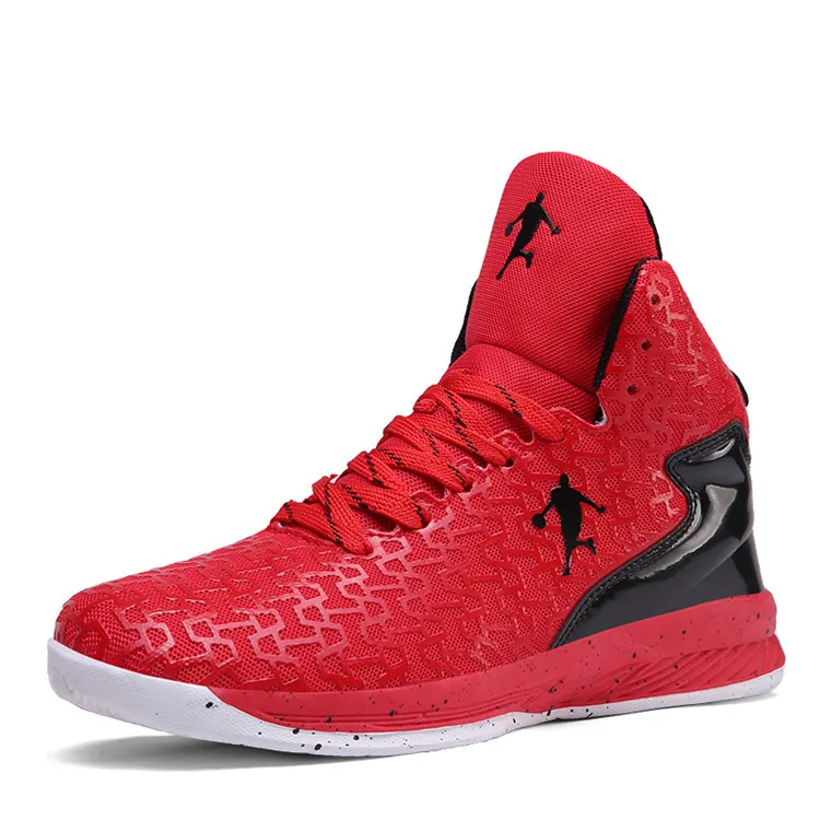 Баскетбольные кроссовки jordan, профессиональная спортивная обувь, мужские спортивные кроссовки, мужские дышащие кроссовки с воздушной подушкой, chaussure homme - Цвет: red