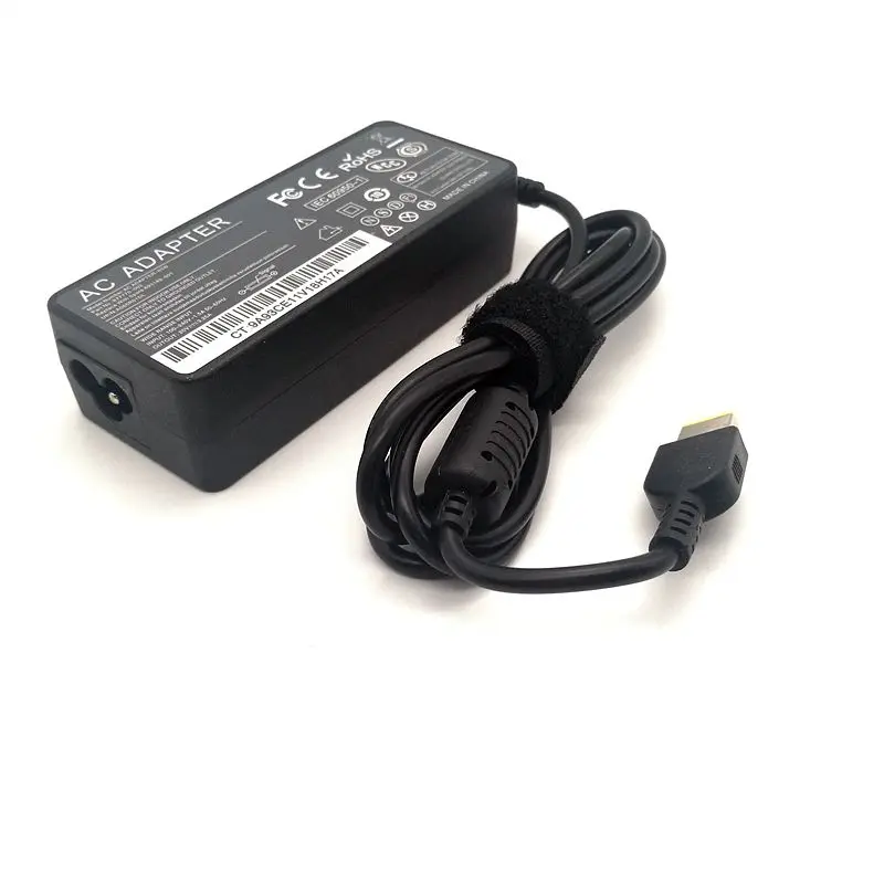 Carregador portátil para Lenovo, 20V, 3.25A, 65W,