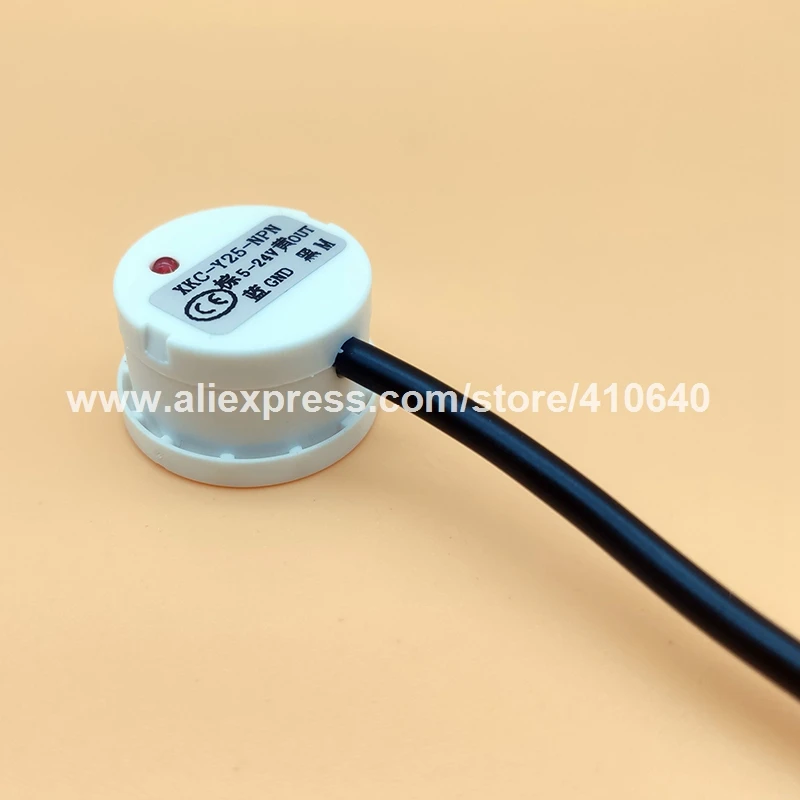 水タンクまたはチューブ用の水位センサー,XKC-Y25-NPN,非接触,接着,簡単な設置,dc 5〜24 v,npn信号 AliExpress