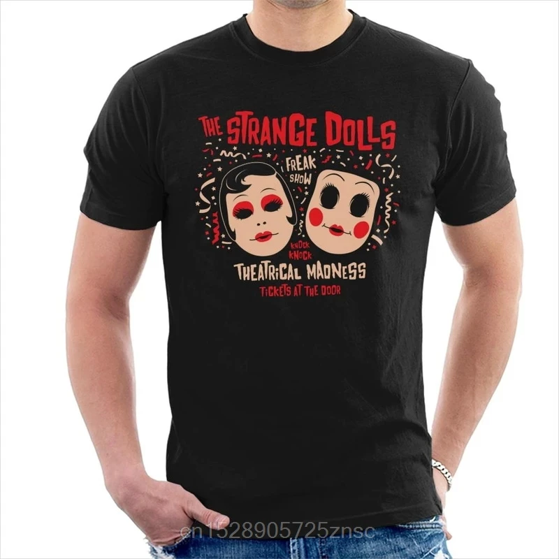 Напечатанные 2020 camiseta The Strangers Strange Dolls мужские футболки masculina wo men | Мужская одежда