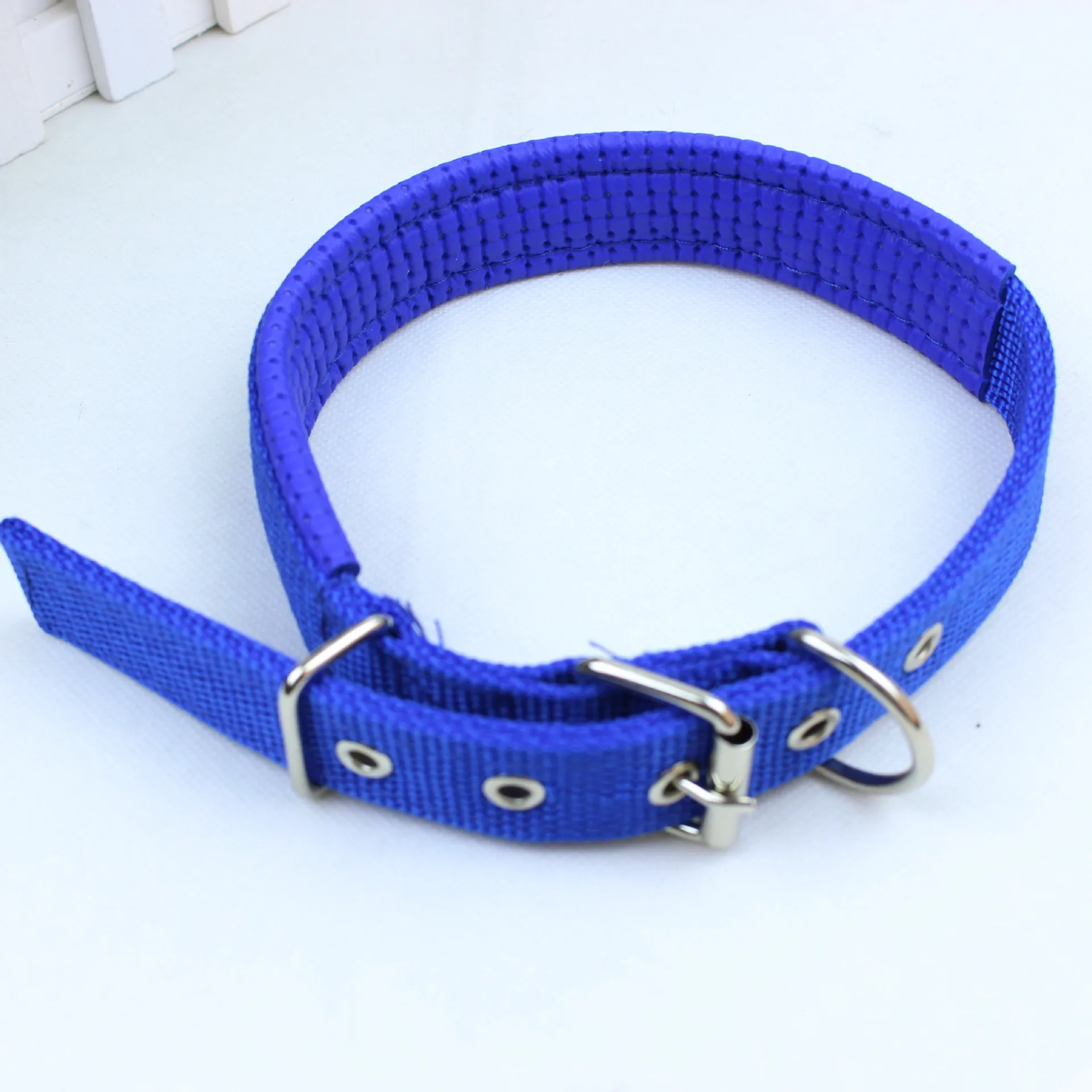 Adjustable Nylon Strap Dog Collar for Small Large Dogs Puppy Pet Accessories Leather Collar for Dogs Golden Retriever Husky Neck