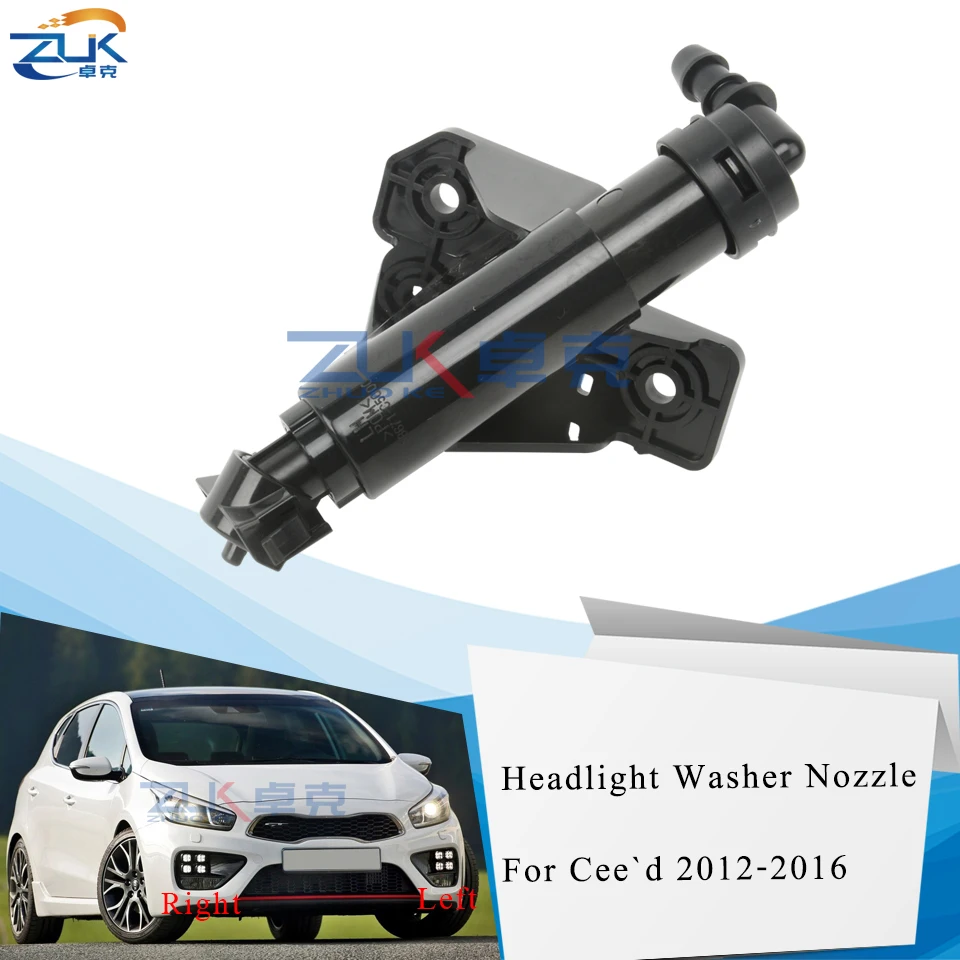 

ZUK Front Bumper Headlamp Headlight Water Spray Nozzle Jet Washer Actuator Pump For KIA Ceed Cee`D 2012-2016 Sorento 2015-2018